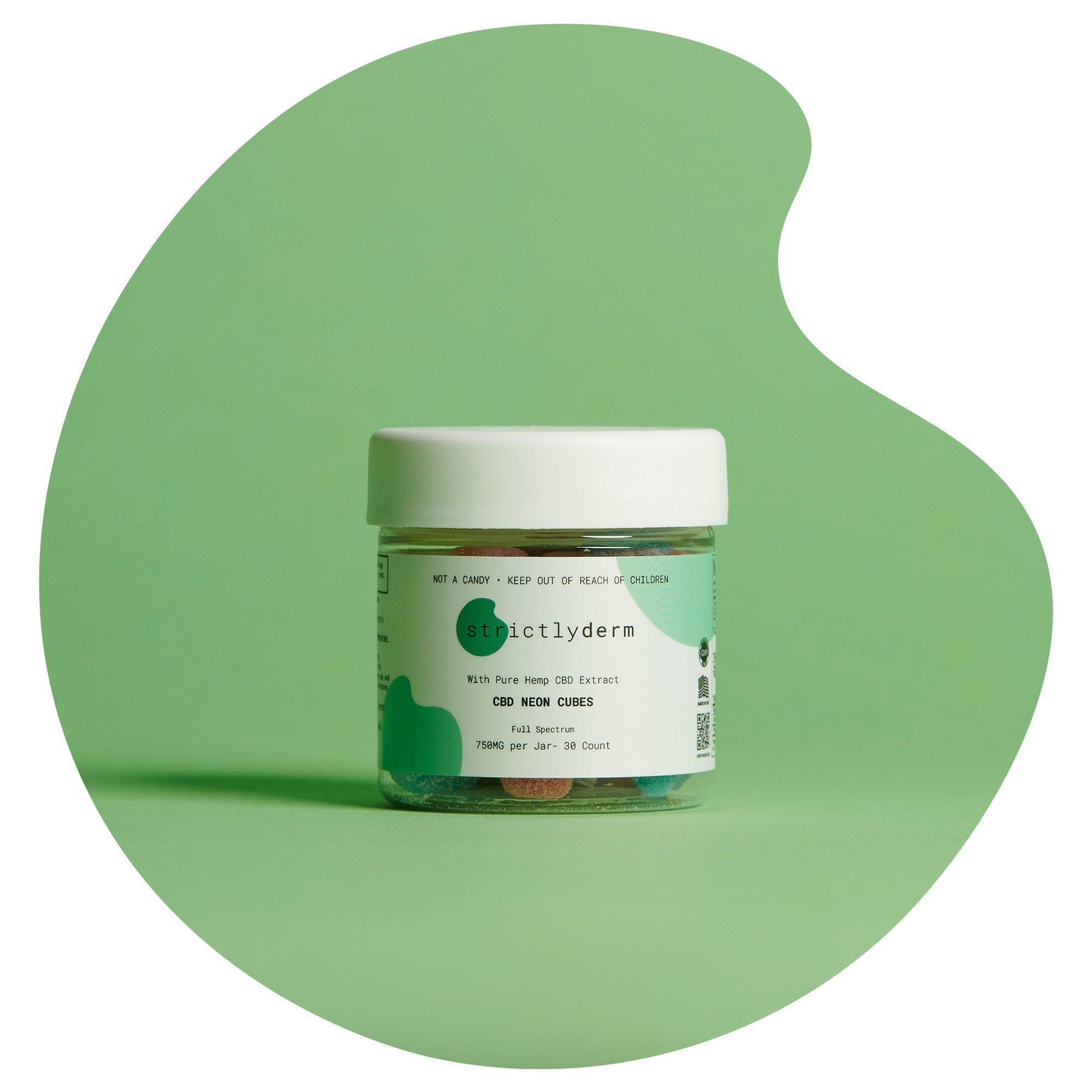 CBD Neon Cubes 750MG