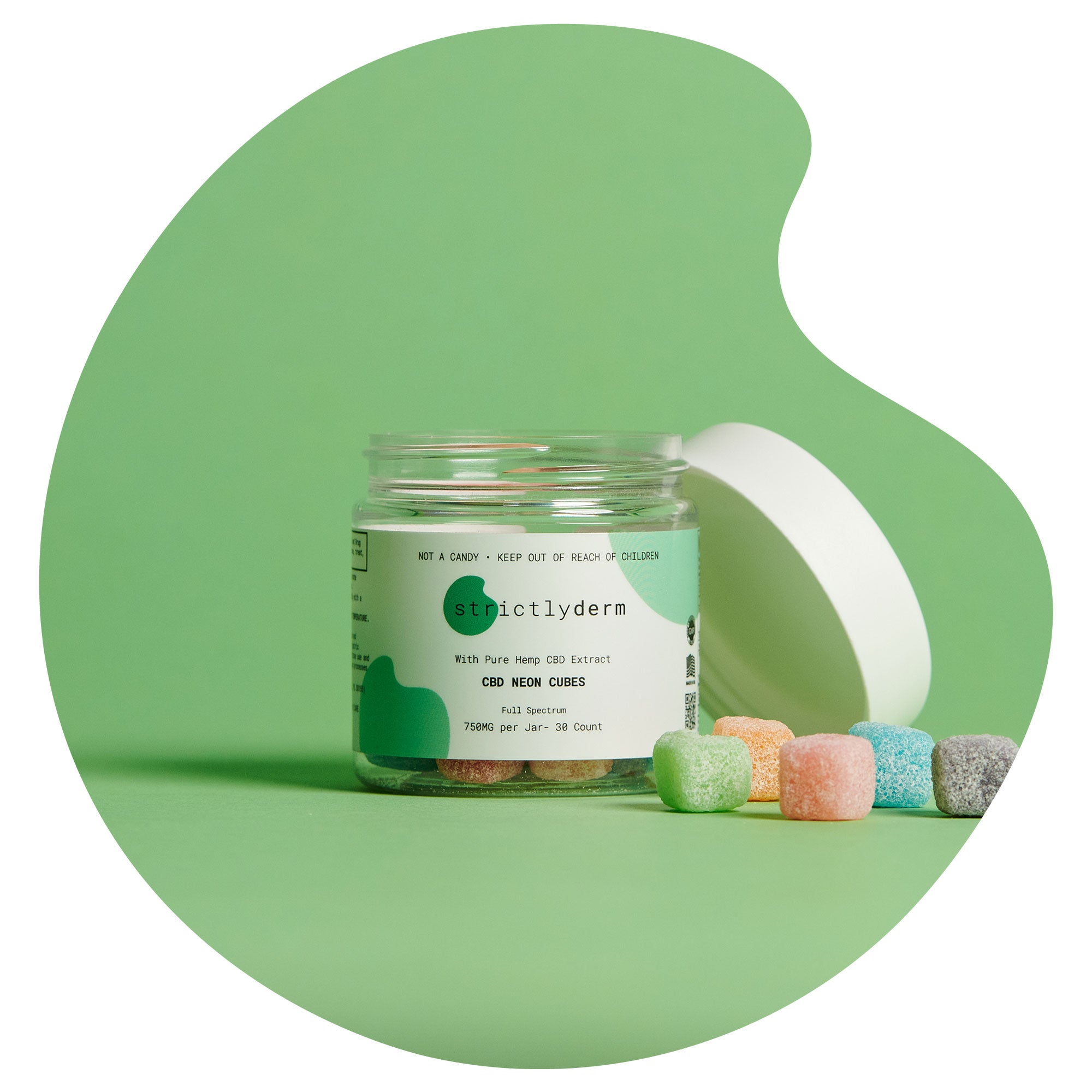 CBD Neon Cubes 750MG